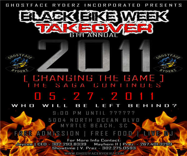 Black Bike Week the Take Over